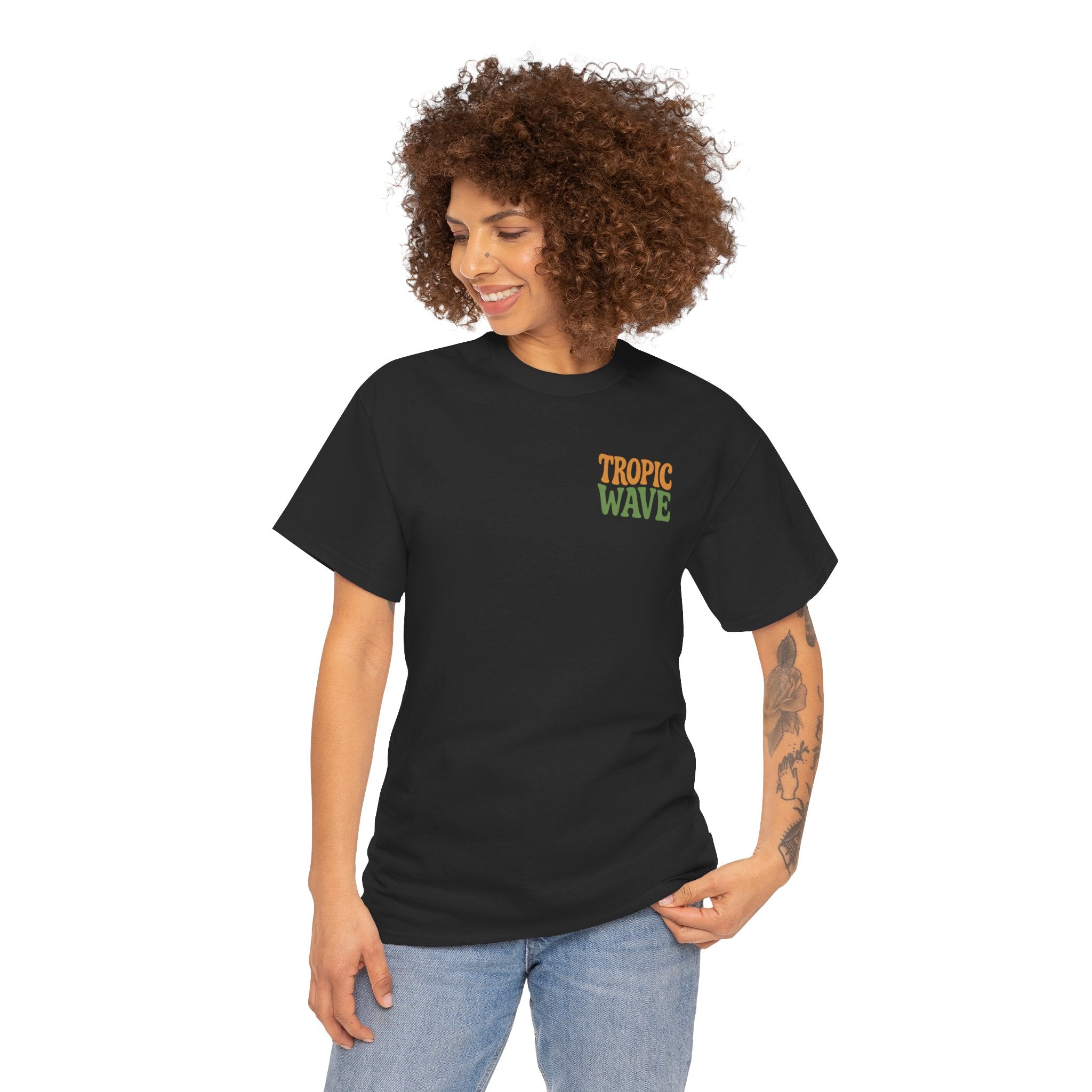 Tropic Wave Unisex Heavy Cotton Tee