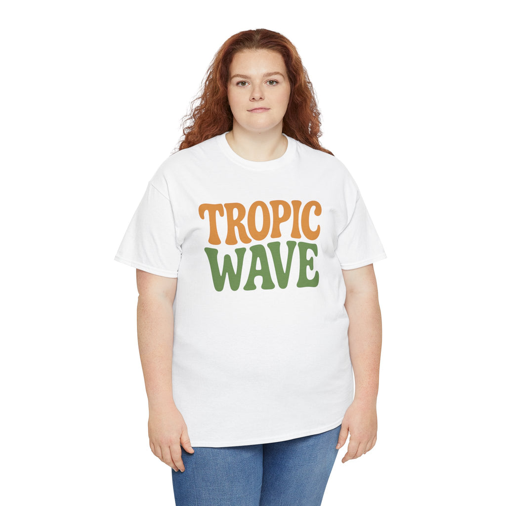 Tropic Wave Unisex Heavy Cotton Tee