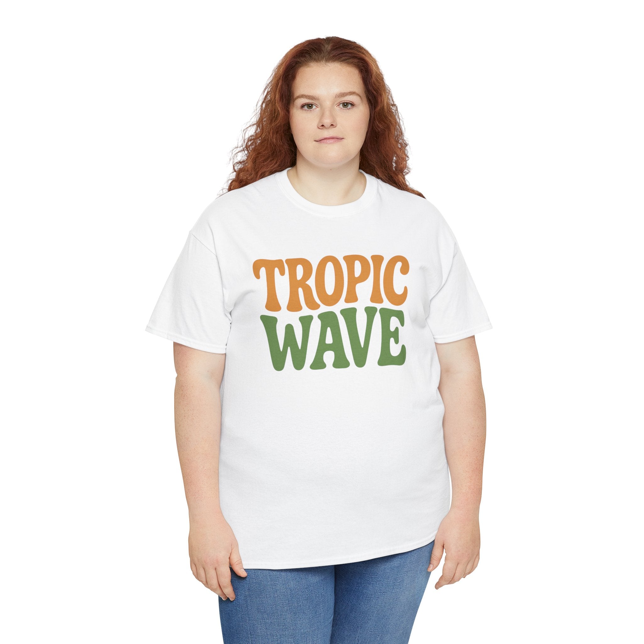 Tropic Wave Unisex Heavy Cotton Tee