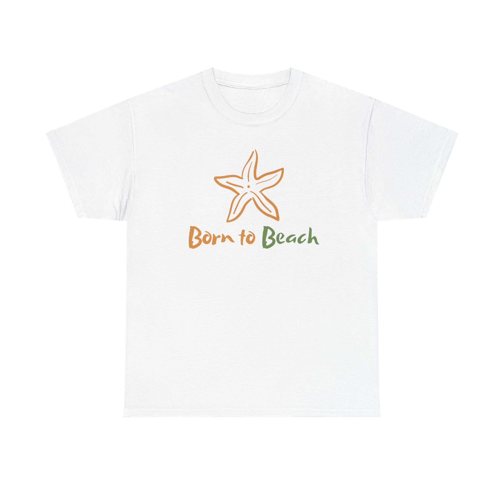 Born to Beach Unisex Heavy Cotton Tee