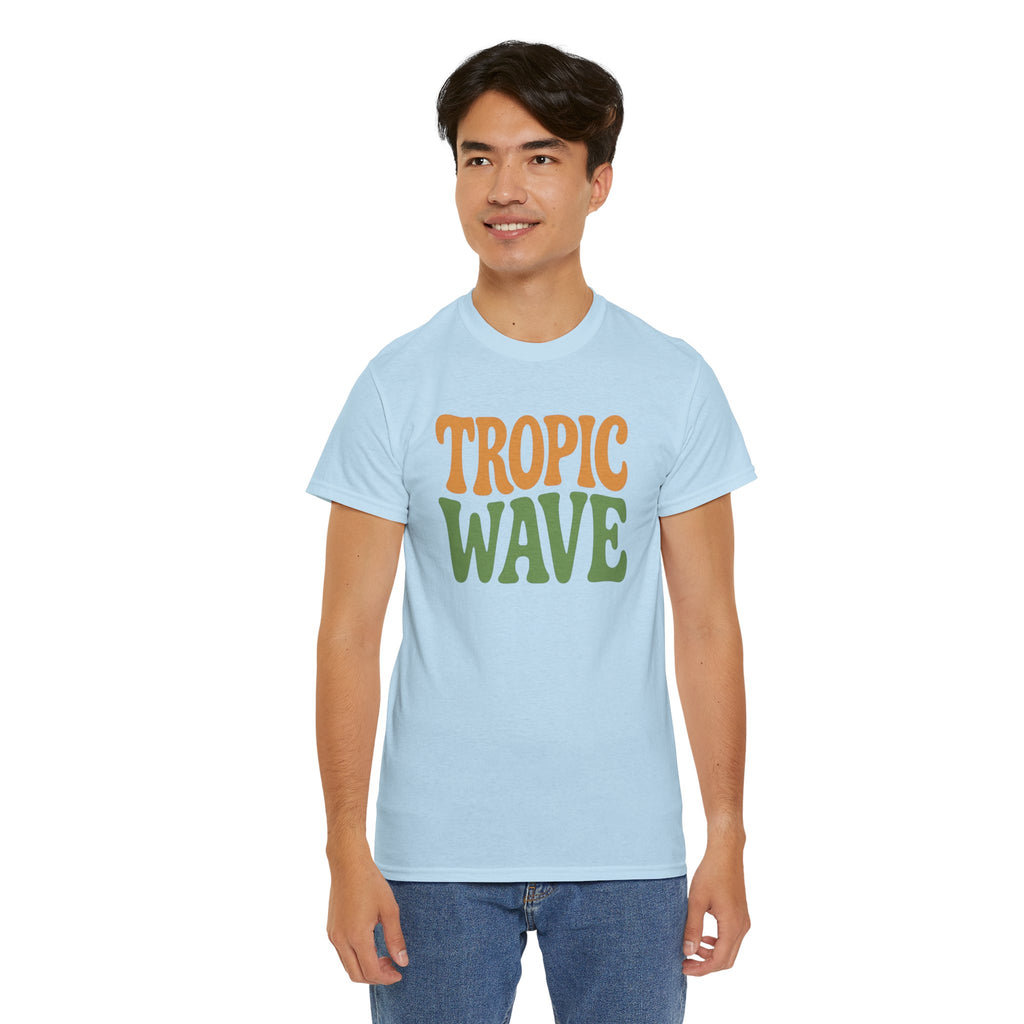 Tropic Wave Unisex Heavy Cotton Tee