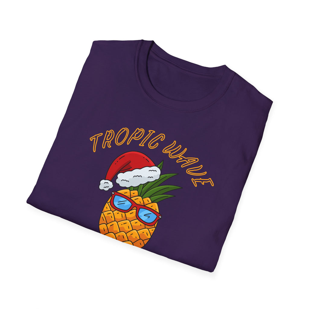 Tropic Wave Unisex Festive Pineapple Tee
