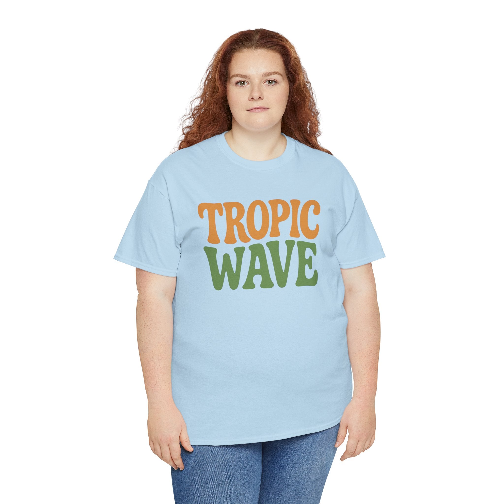 Tropic Wave Unisex Heavy Cotton Tee