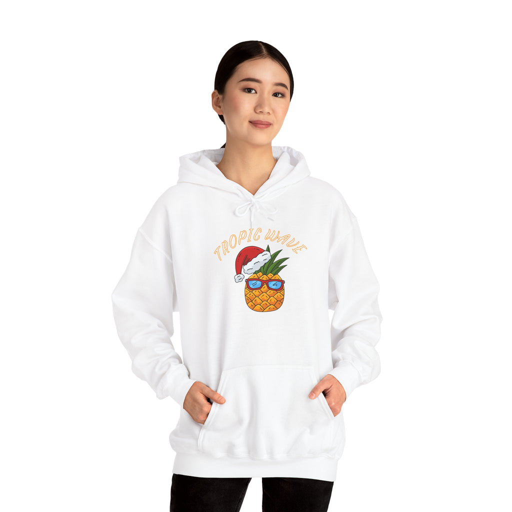 Tropic Wave Unisex Holiday Pineapple Hoodie