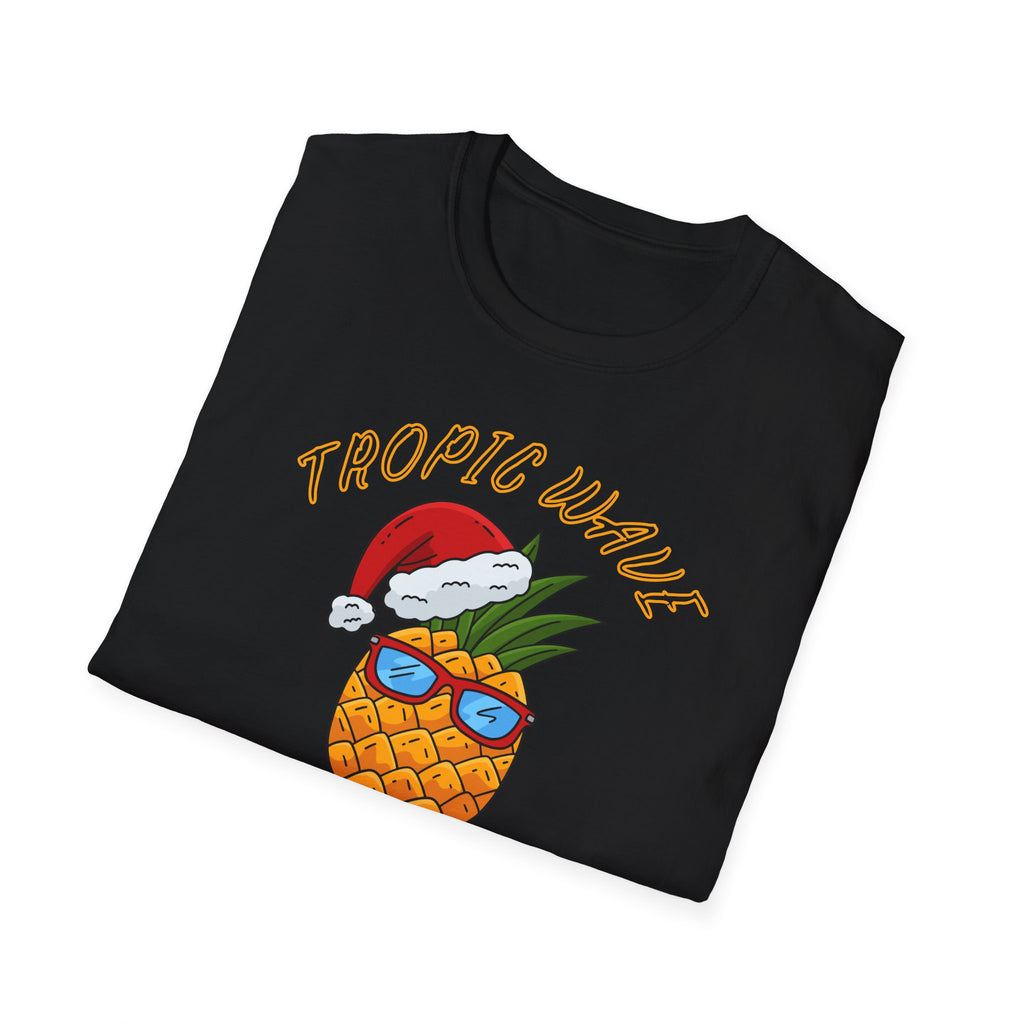 Tropic Wave Unisex Festive Pineapple Tee