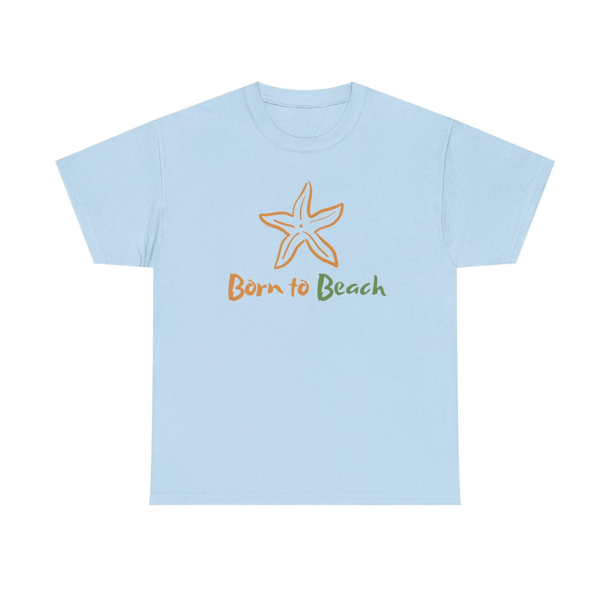 Born to Beach Unisex Heavy Cotton Tee