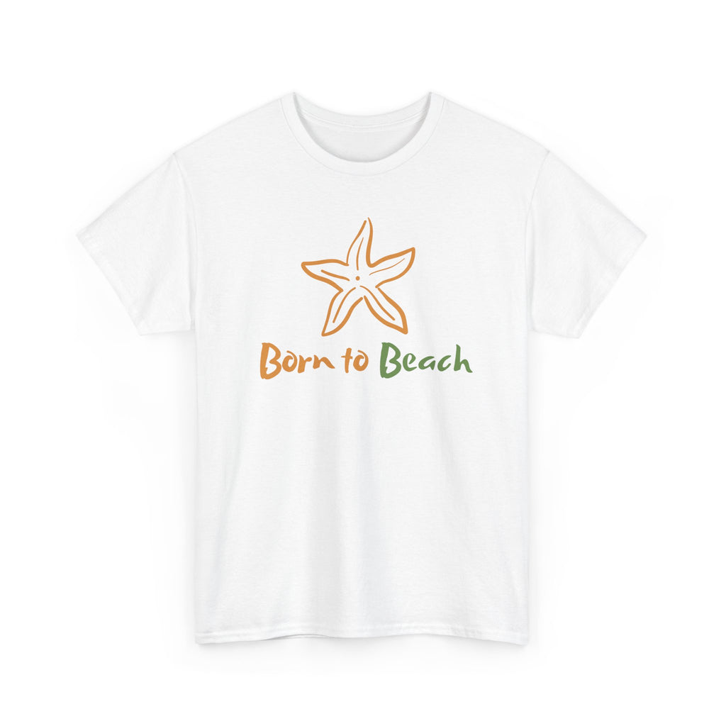Born to Beach Unisex Heavy Cotton Tee