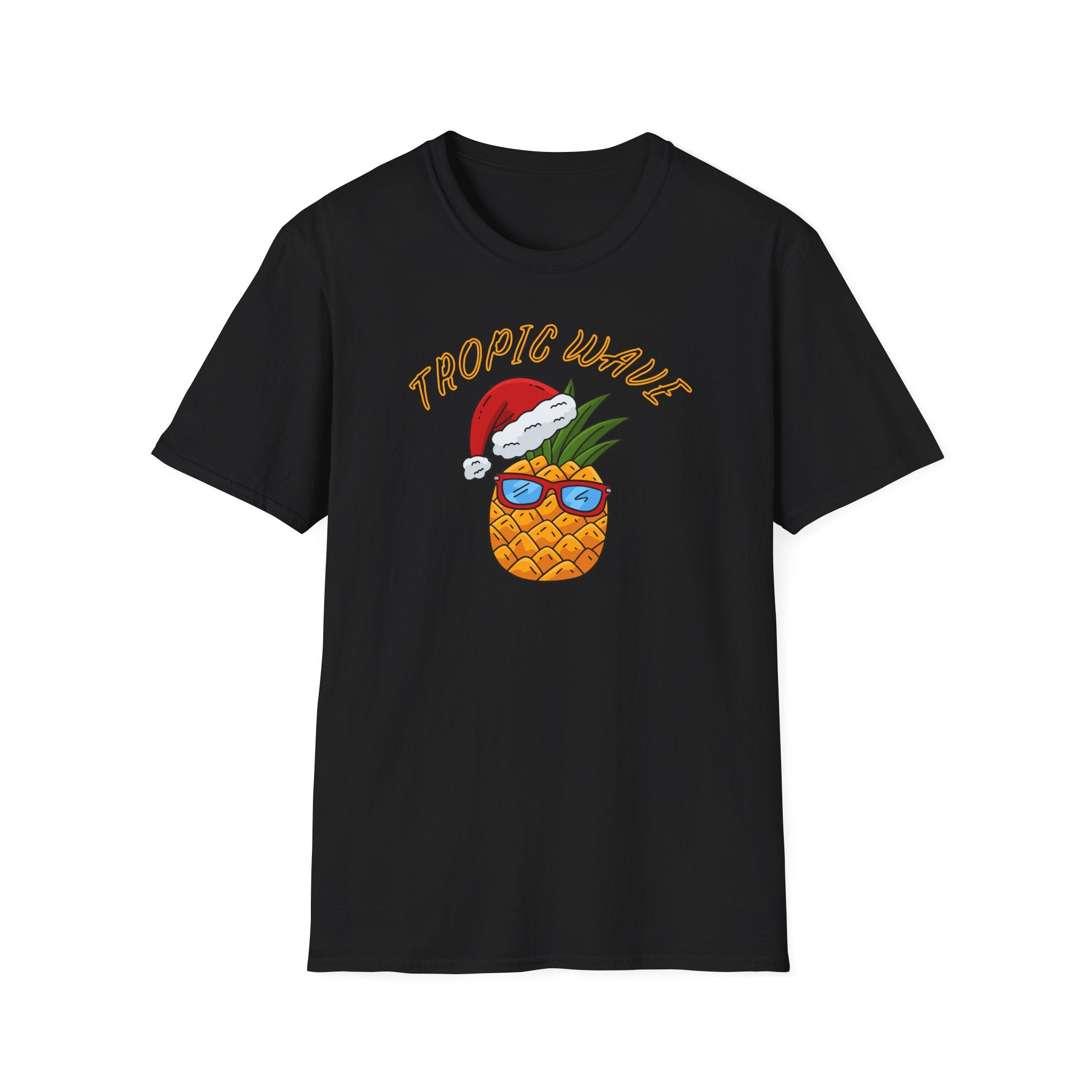 Tropic Wave Unisex Festive Pineapple Tee