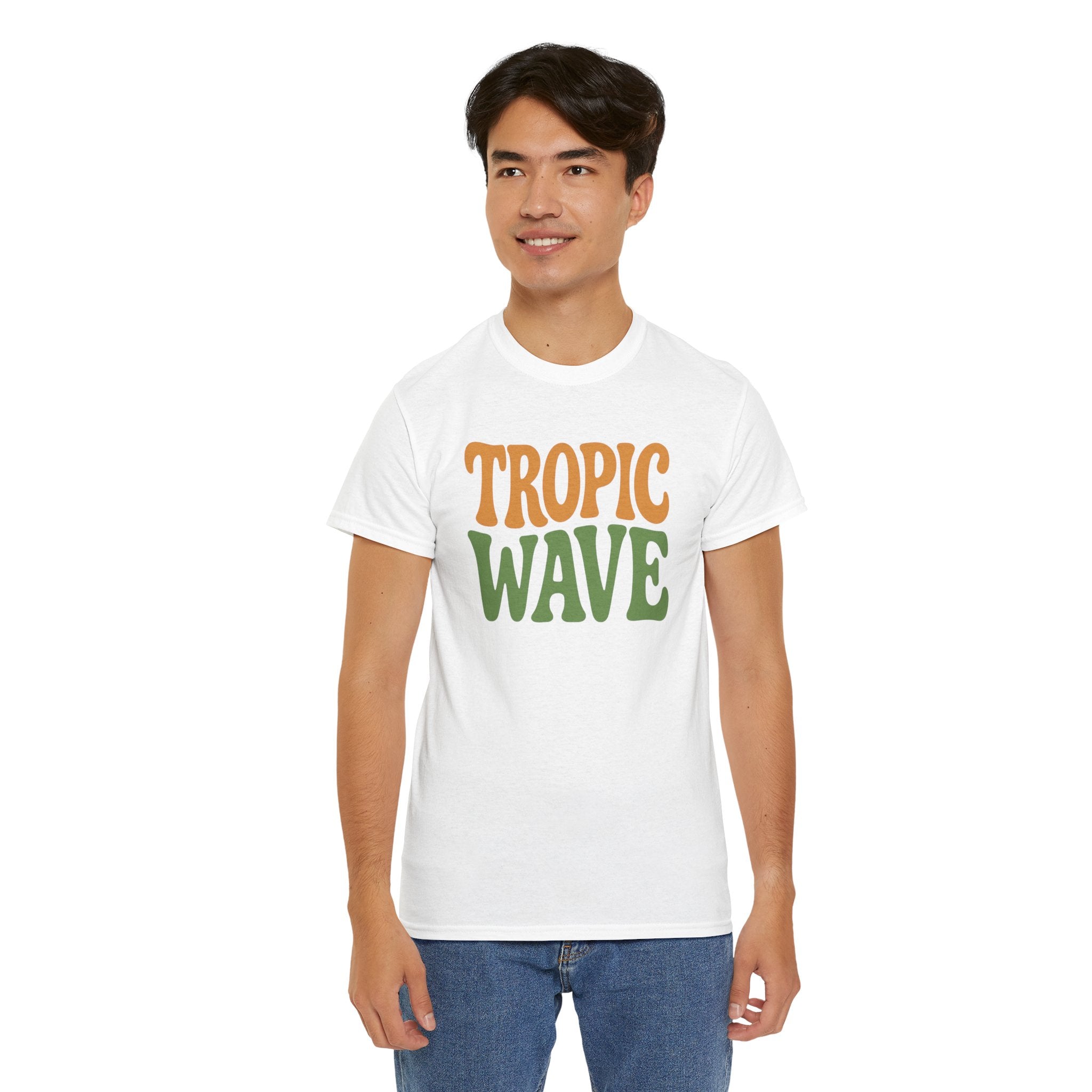 Tropic Wave Unisex Heavy Cotton Tee