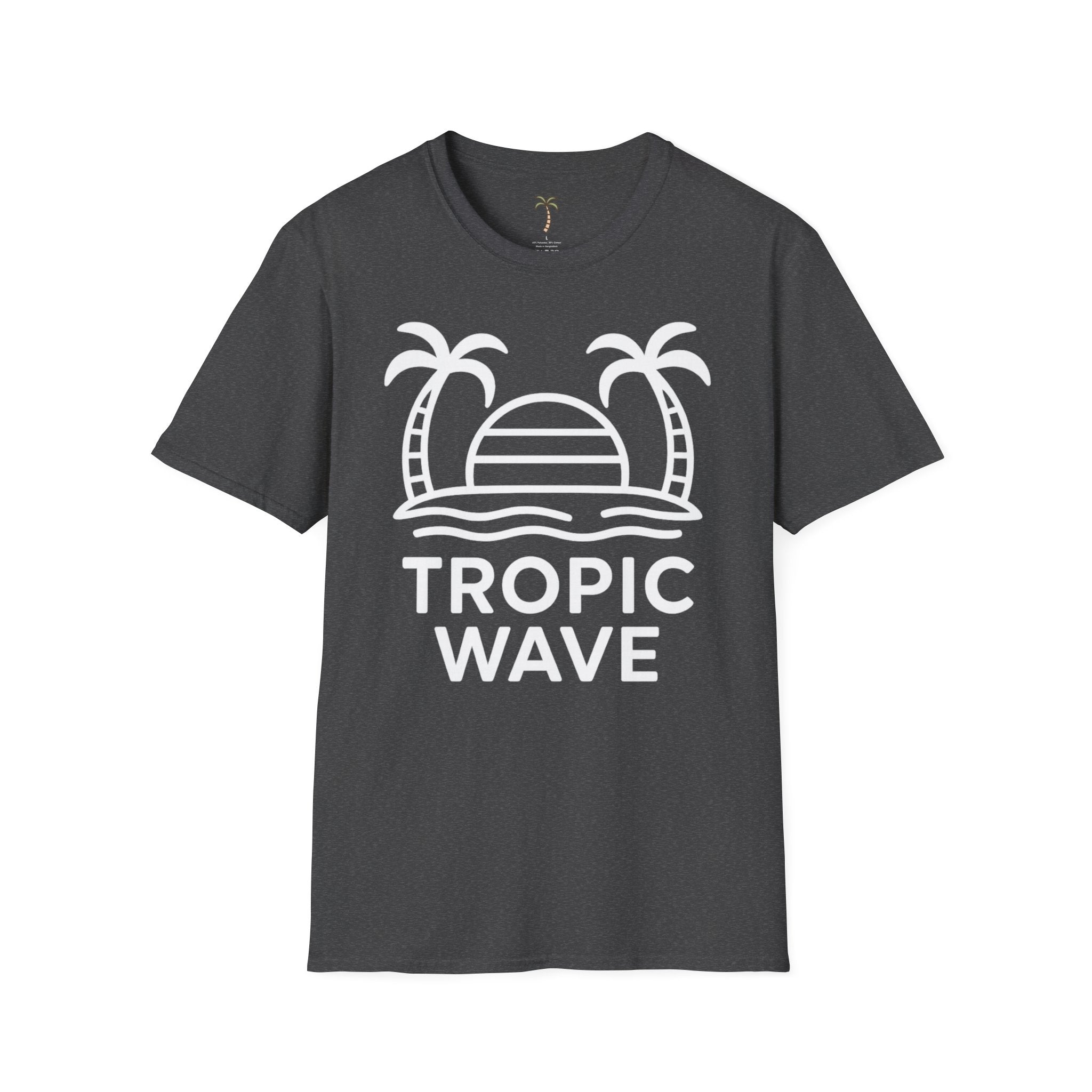 Dark Tropic Wave Unisex Softstyle T-Shirt