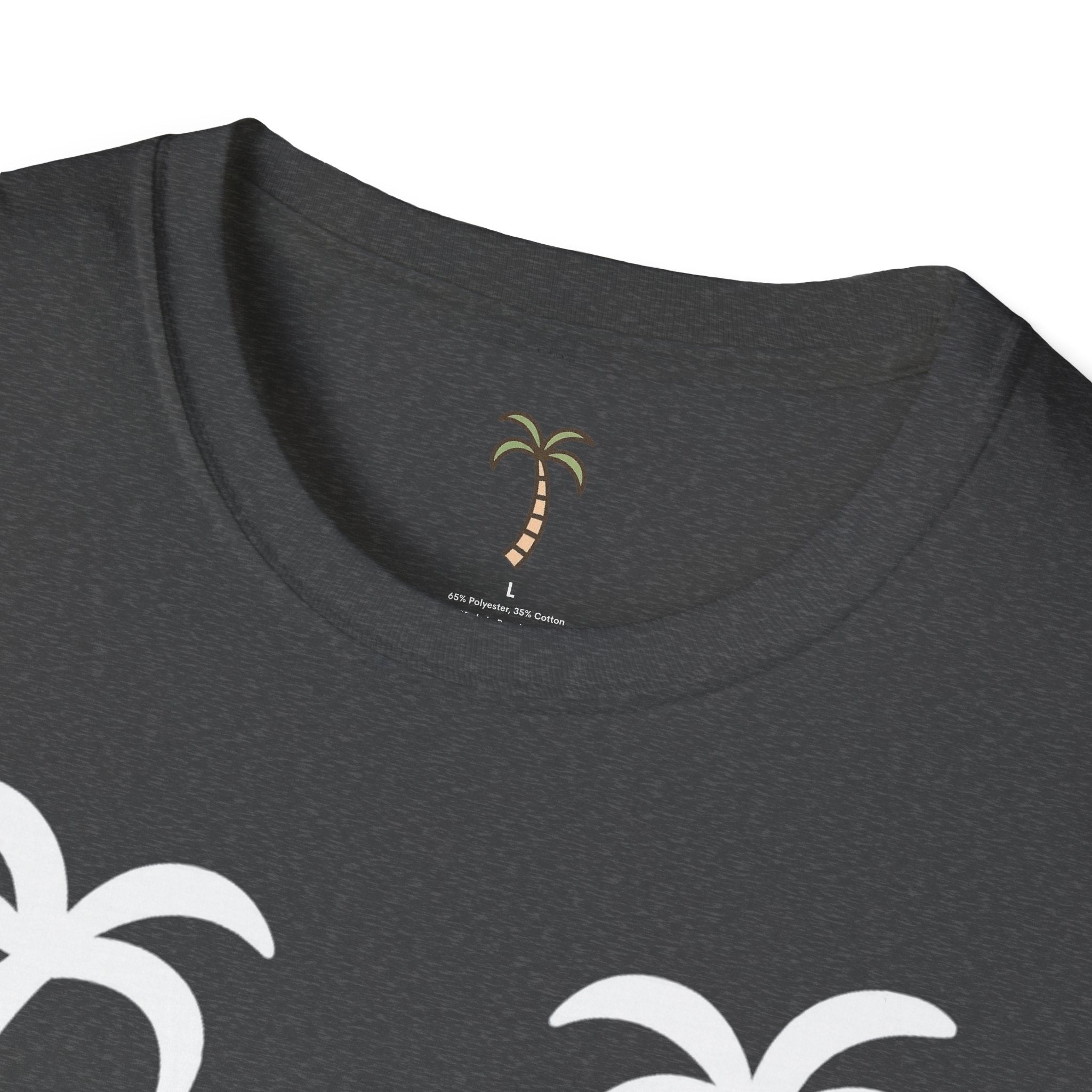 Dark Tropic Wave Unisex Softstyle T-Shirt