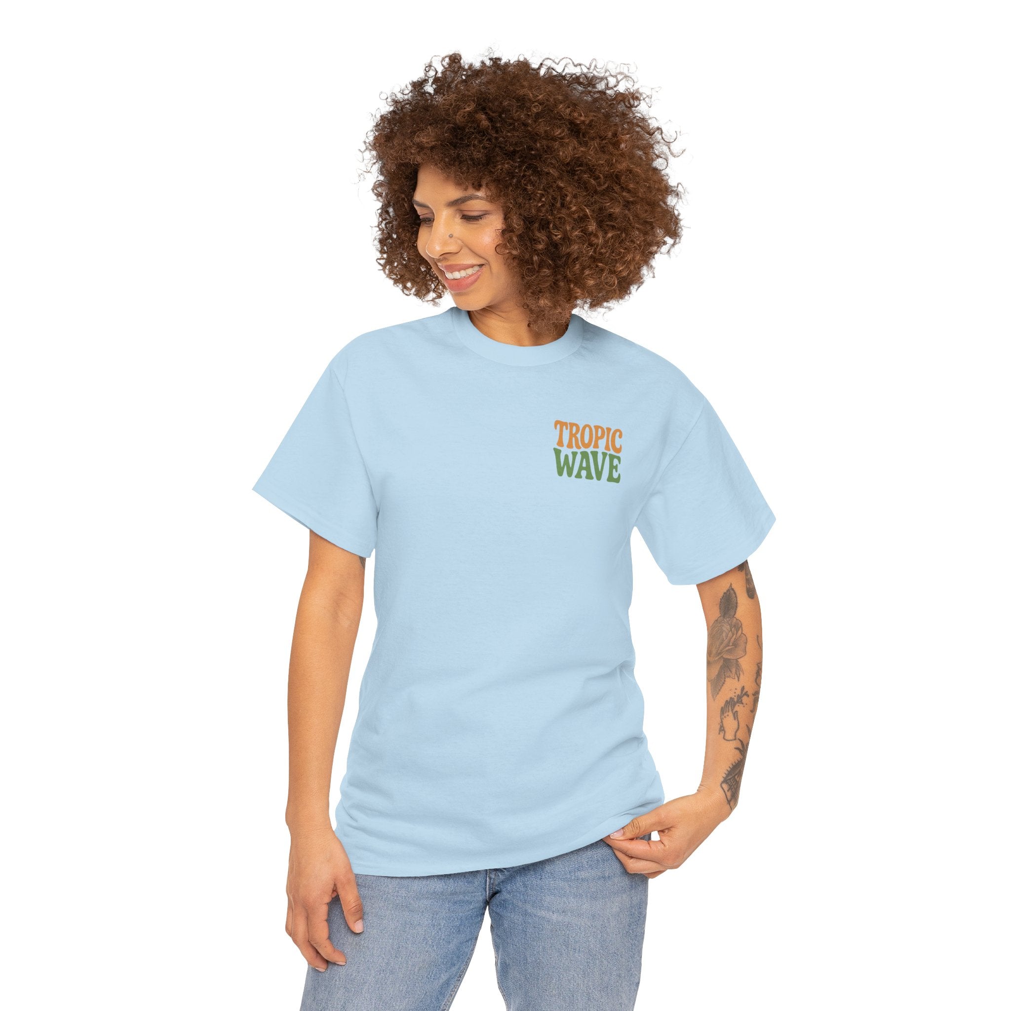 Tropic Wave Unisex Heavy Cotton Tee