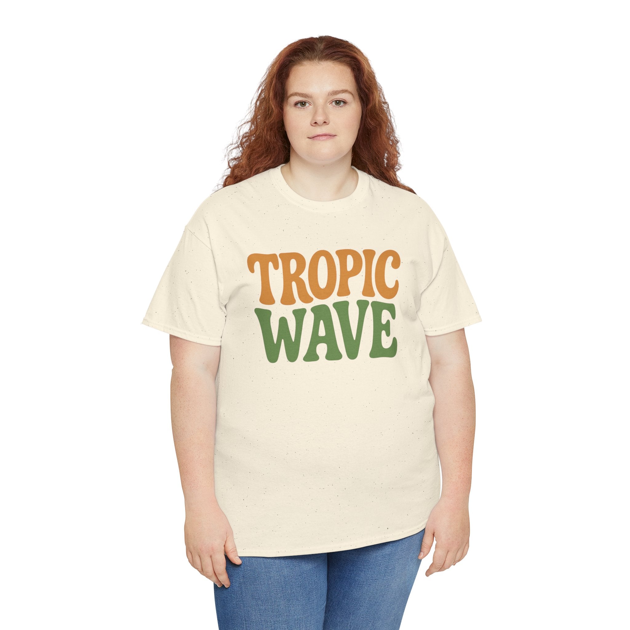 Tropic Wave Unisex Heavy Cotton Tee