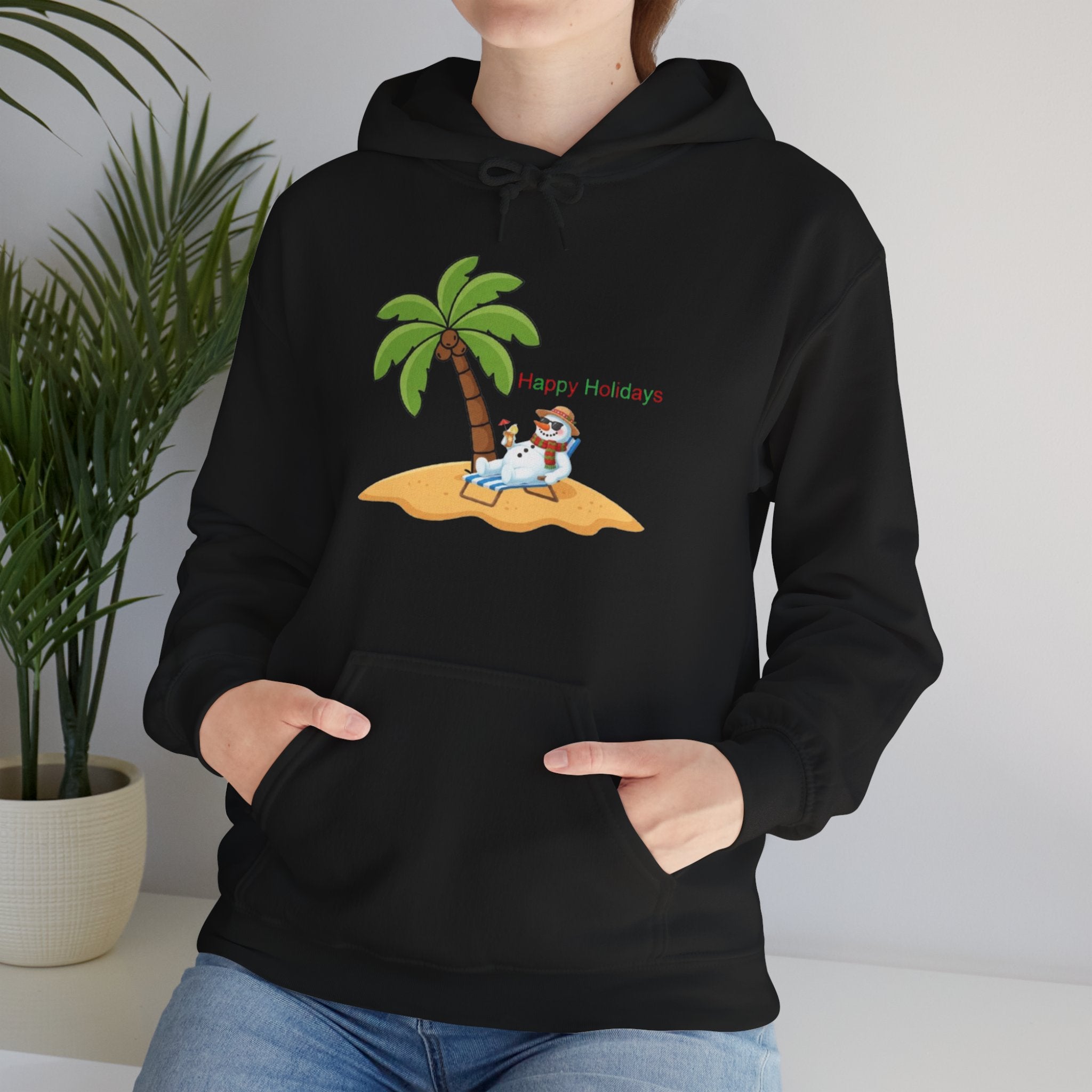 Tropic Wave Unisex Holiday Island Chill Hoodie