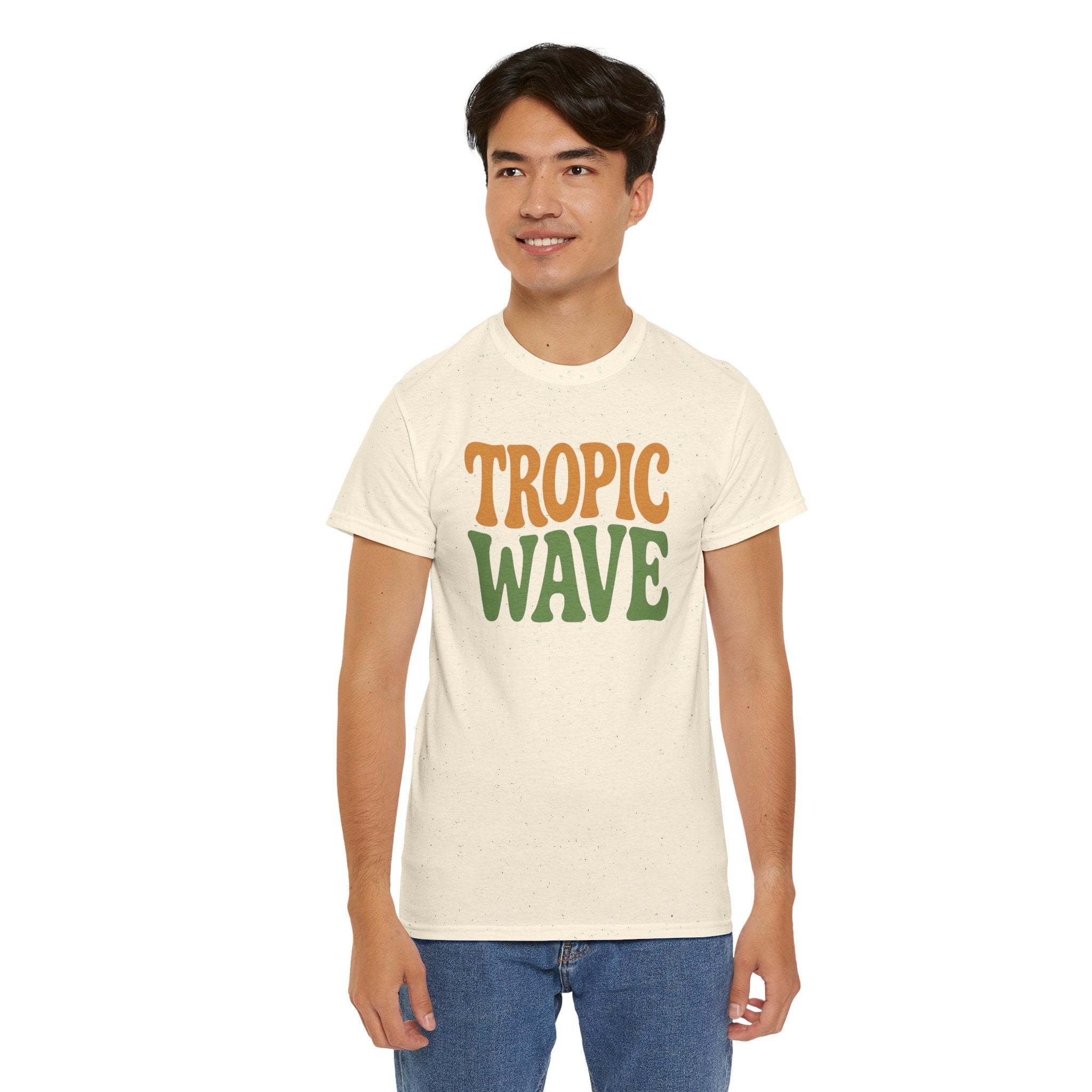 Tropic Wave Unisex Heavy Cotton Tee