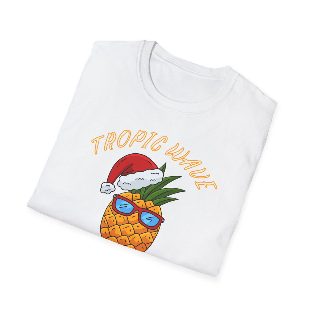 Tropic Wave Unisex Festive Pineapple Tee