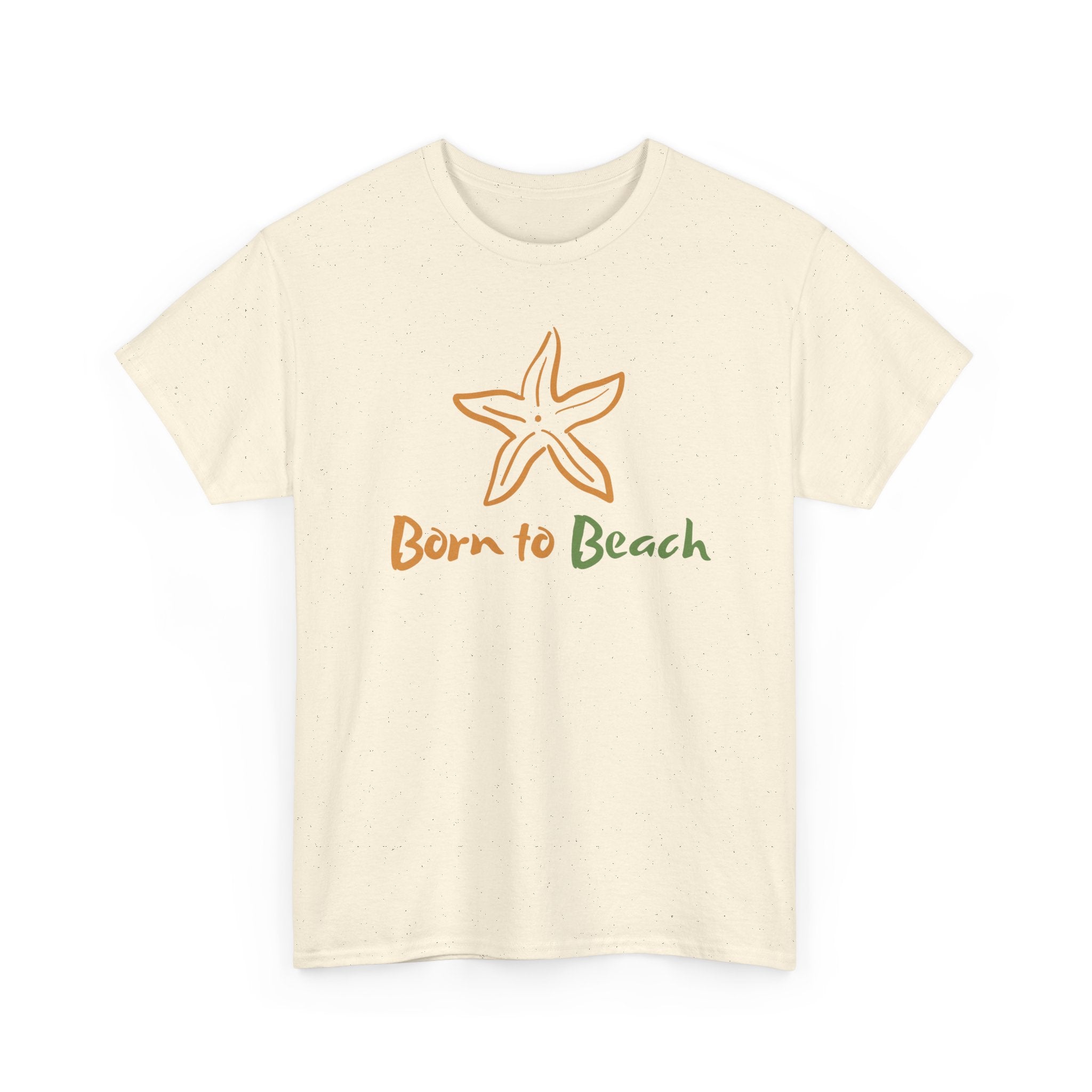 Born to Beach Unisex Heavy Cotton Tee