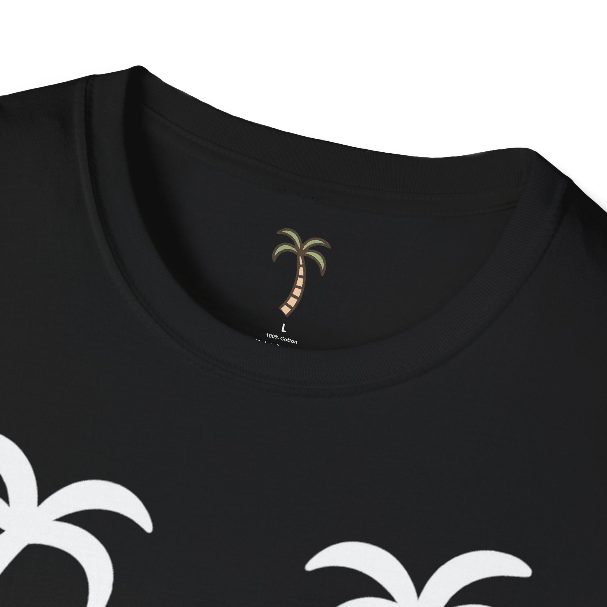 Dark Tropic Wave Unisex Softstyle T-Shirt