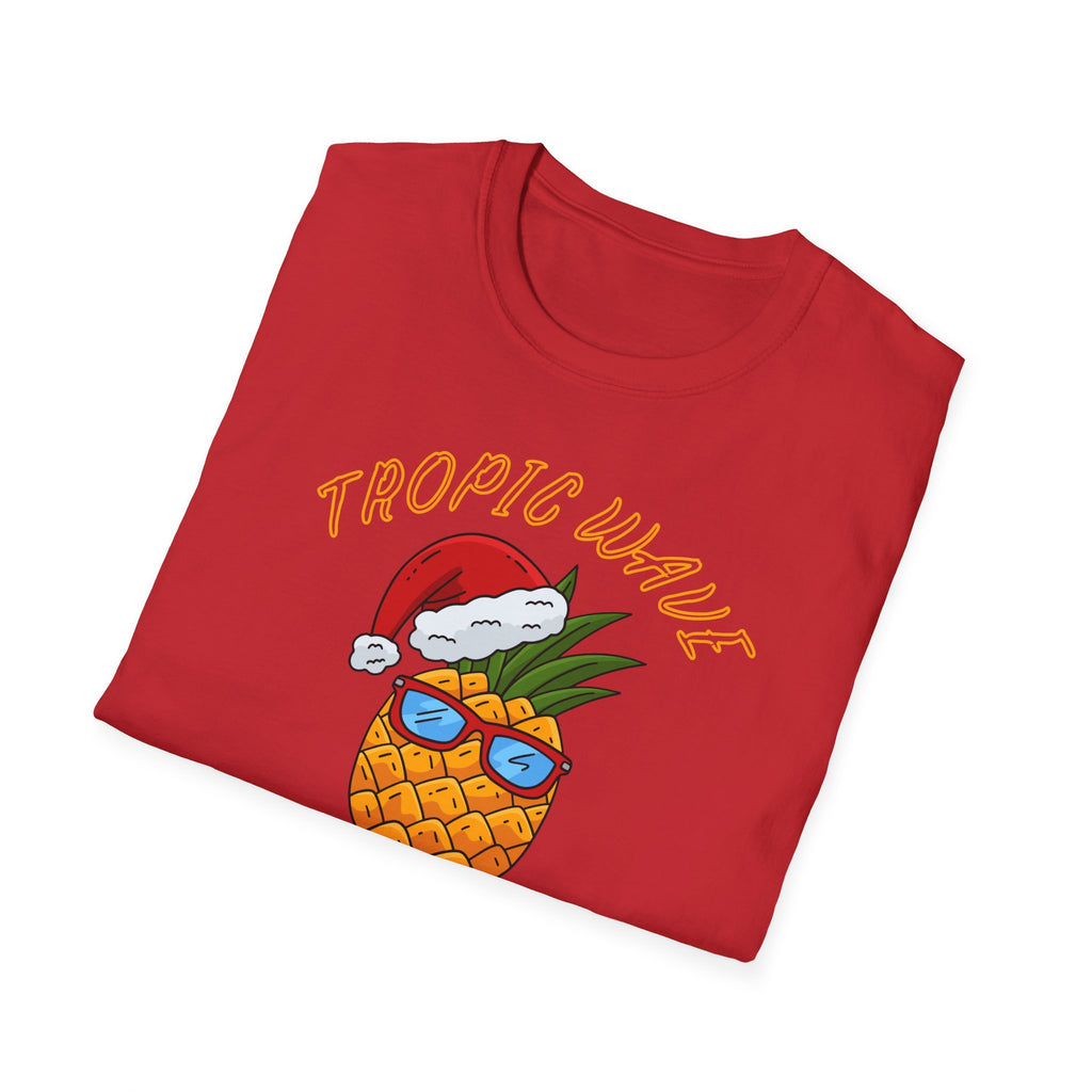 Tropic Wave Unisex Festive Pineapple Tee