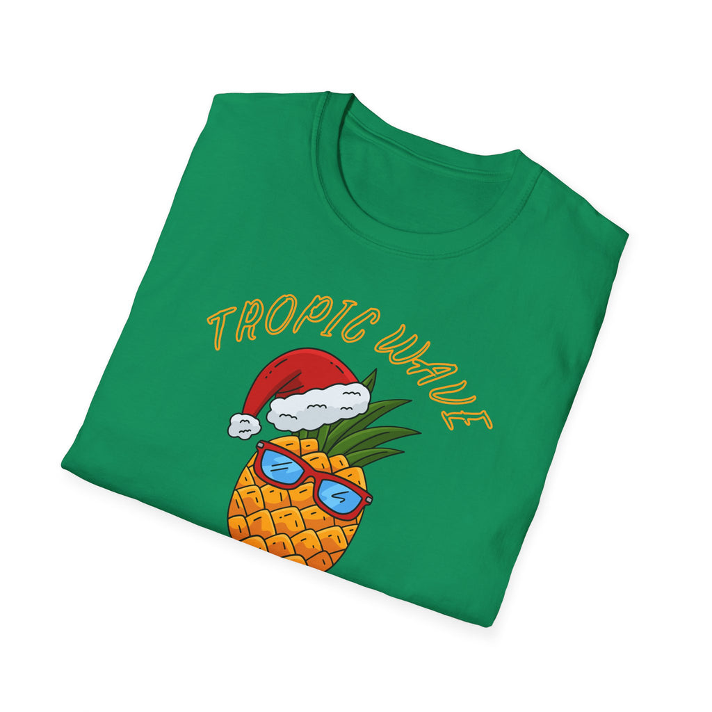 Tropic Wave Unisex Festive Pineapple Tee