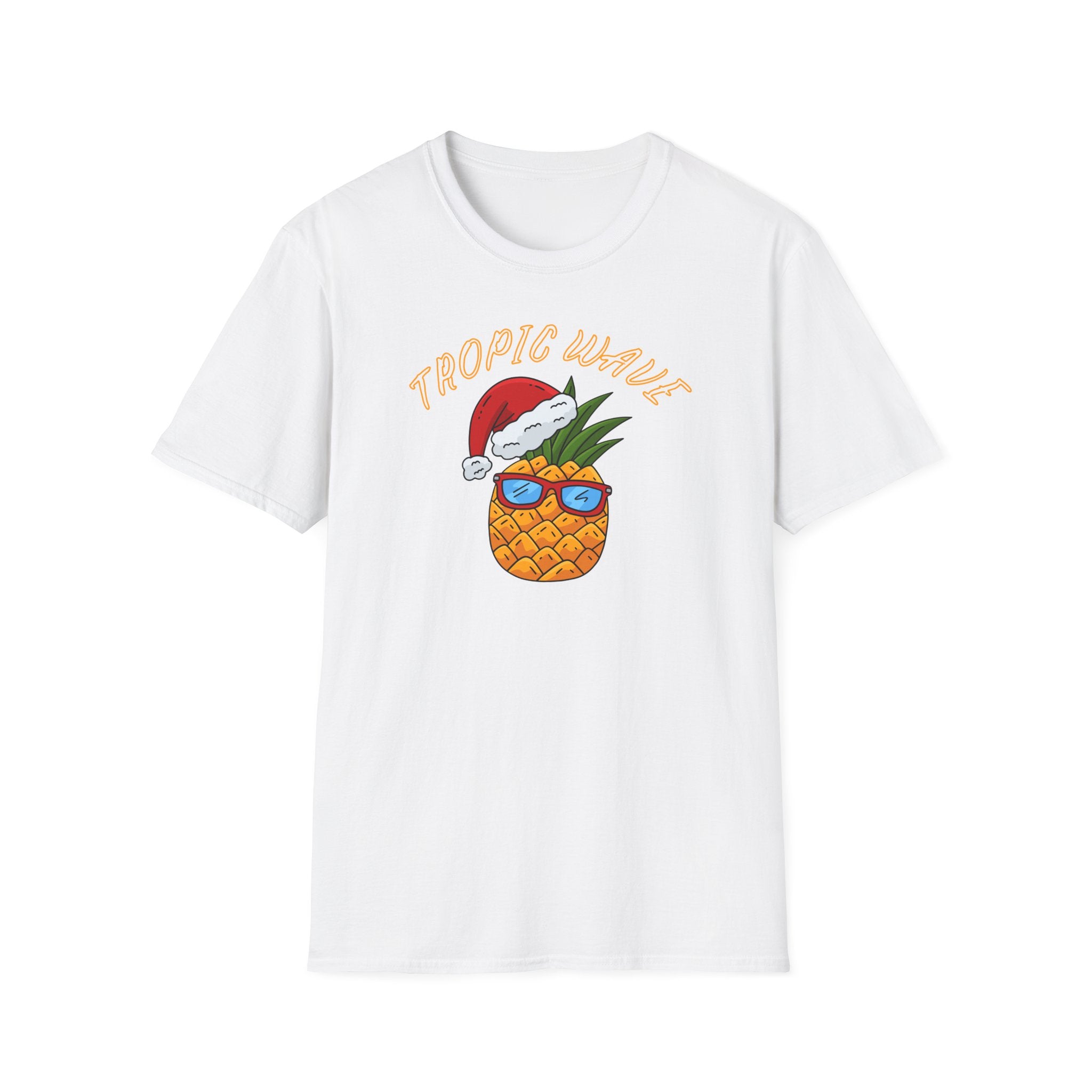 Tropic Wave Unisex Festive Pineapple Tee