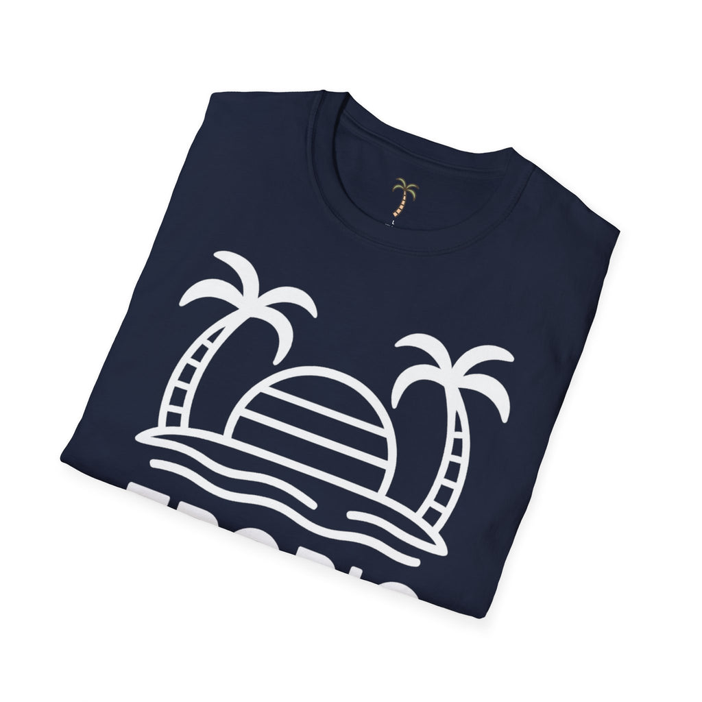 Dark Tropic Wave Unisex Softstyle T-Shirt