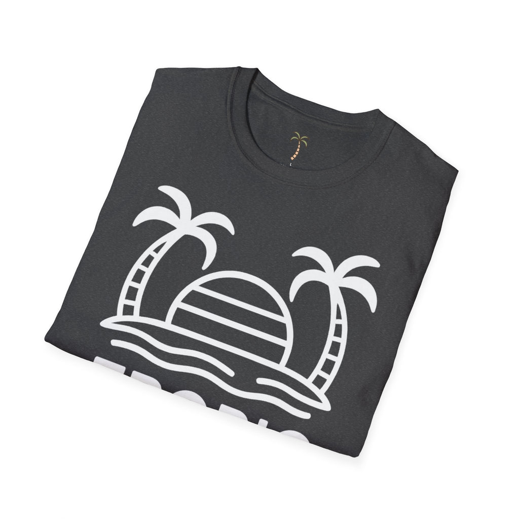 Dark Tropic Wave Unisex Softstyle T-Shirt