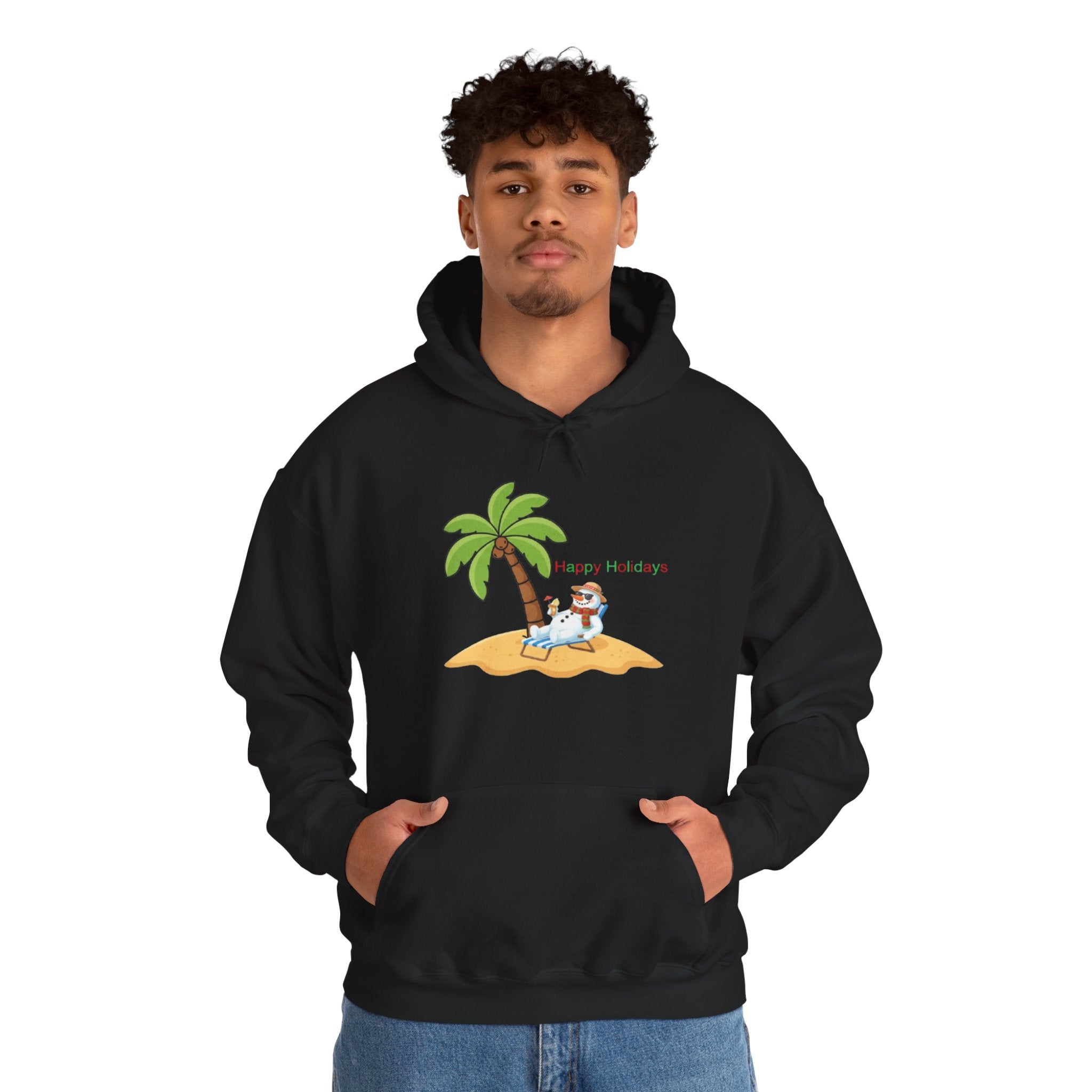 Tropic Wave Unisex Holiday Island Chill Hoodie