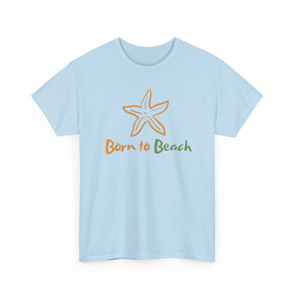 Born to Beach Unisex Heavy Cotton Tee